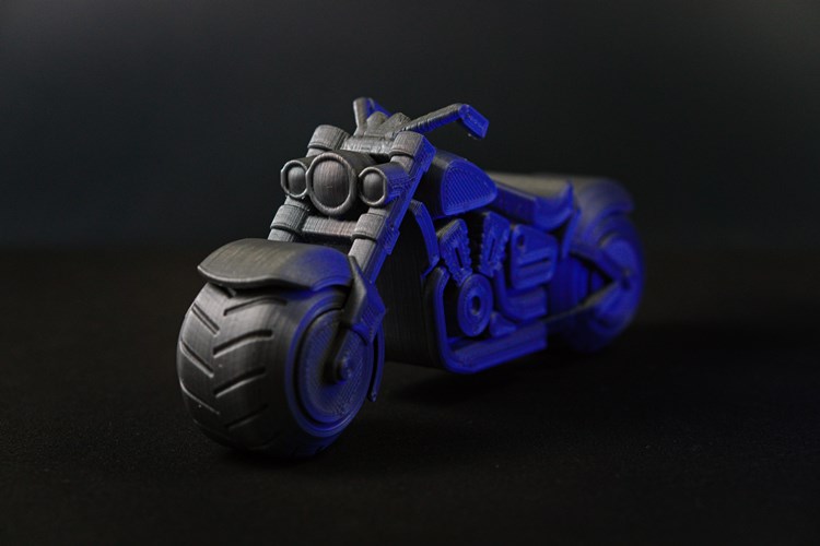 可动哈雷摩托-3D合纵社-3D打印模型STL格式3mf格式免费下载！