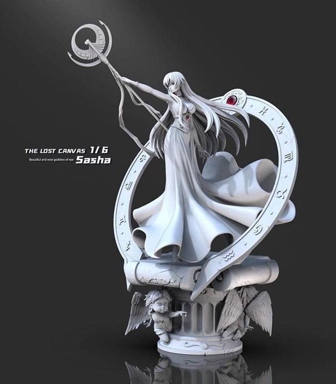 图片[2]-【圣斗士星矢】雅典娜-3D合纵社-3D打印模型STL格式3mf格式免费下载！