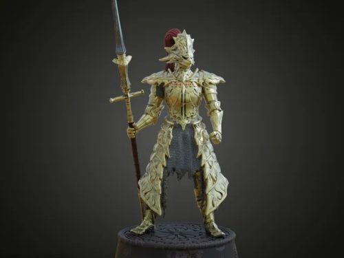 【黑暗之魂】猎龙者-翁斯坦-3D合纵社-3D打印模型STL格式3mf格式免费下载！