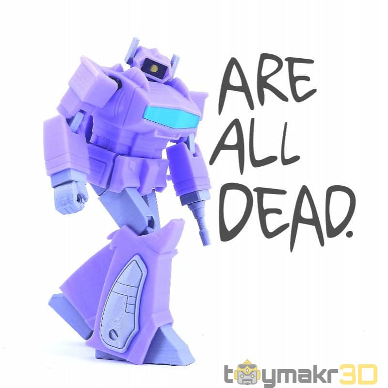 【变形金刚】Shockwave-3D合纵社-3D打印模型STL格式3mf格式免费下载！