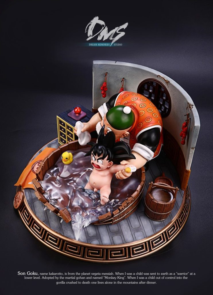 图片[2]-【龙珠】洗澡小悟空-3D合纵社-3D打印模型STL格式3mf格式免费下载！