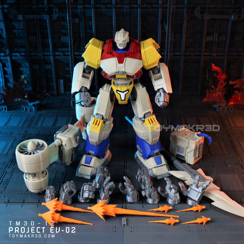 图片[6]-怪物猎人机甲(已分件)-3D合纵社-3D打印模型STL格式3mf格式免费下载！