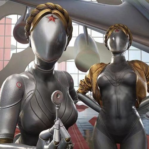 【原子之心】 双胞胎版-3D合纵社-3D打印模型STL格式3mf格式免费下载！