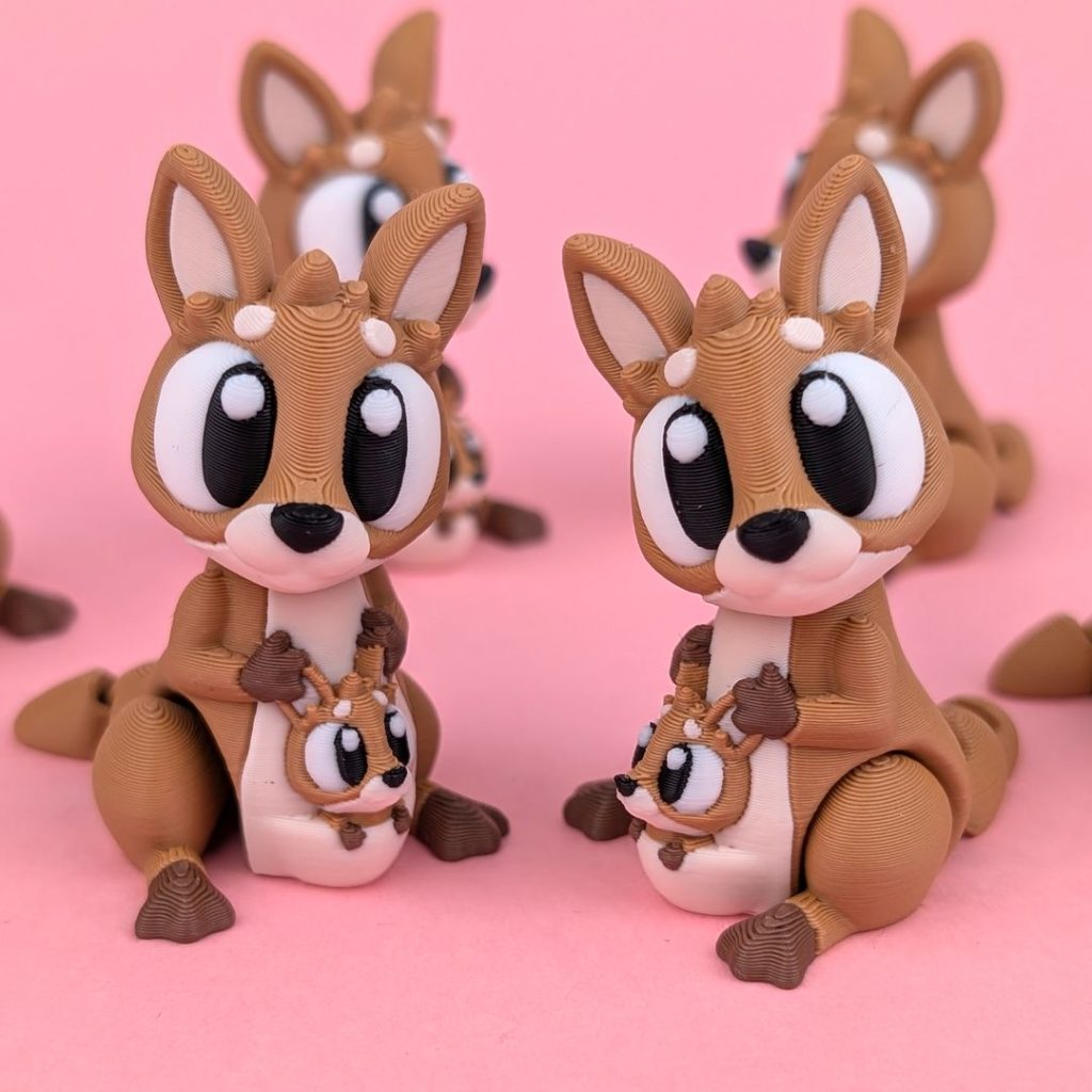 图片[4]-3DGOB NO:084 可爱的小袋鼠-3D合纵社-3D打印模型STL格式3mf格式免费下载！