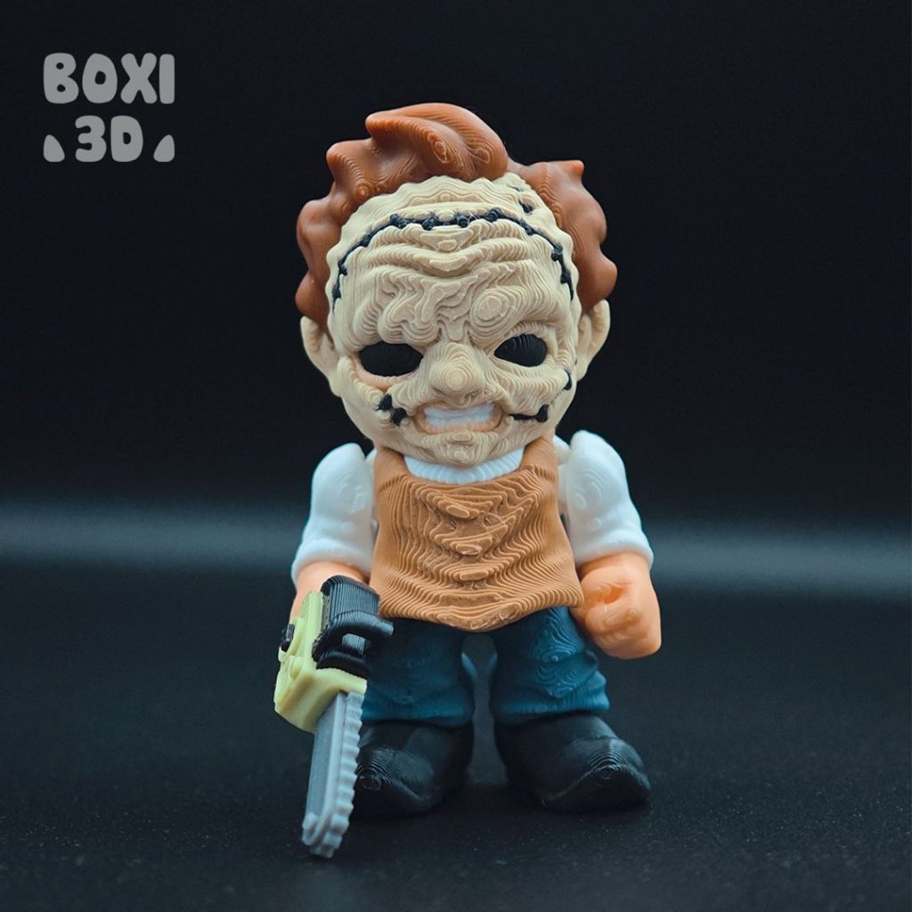 BOXI3D NO:059 人皮脸-3D合纵社-3D打印模型STL格式3mf格式免费下载！