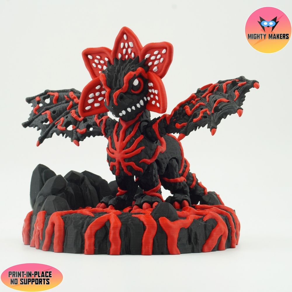 MightyMakers 代蒙巨龙-3D合纵社-3D打印模型STL格式3mf格式免费下载！