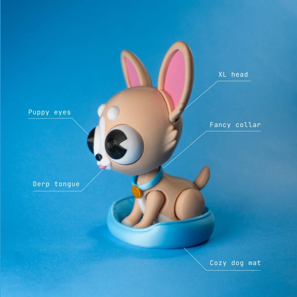 图片[2]-可动吉娃娃-3D合纵社-3D打印模型STL格式3mf格式免费下载！