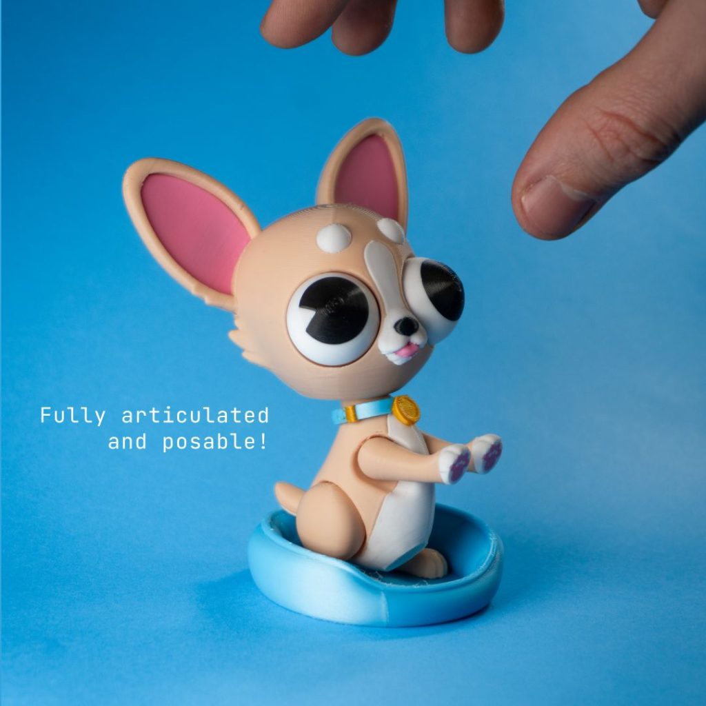 图片[3]-可动吉娃娃-3D合纵社-3D打印模型STL格式3mf格式免费下载！