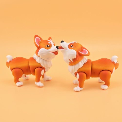 柯基-3D合纵社-3D打印模型STL格式3mf格式免费下载！