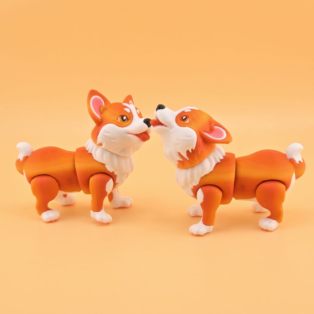 柯基-3D合纵社-3D打印模型STL格式3mf格式免费下载！