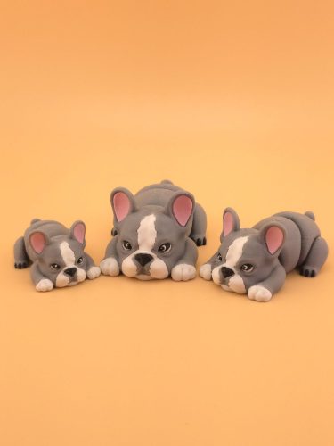 法国斗牛犬-3D合纵社-3D打印模型STL格式3mf格式免费下载！