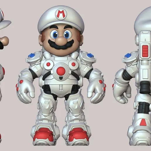图片[2]-DecorMasterNO:041 太空人马里奥-3D合纵社-3D打印模型STL格式3mf格式免费下载！
