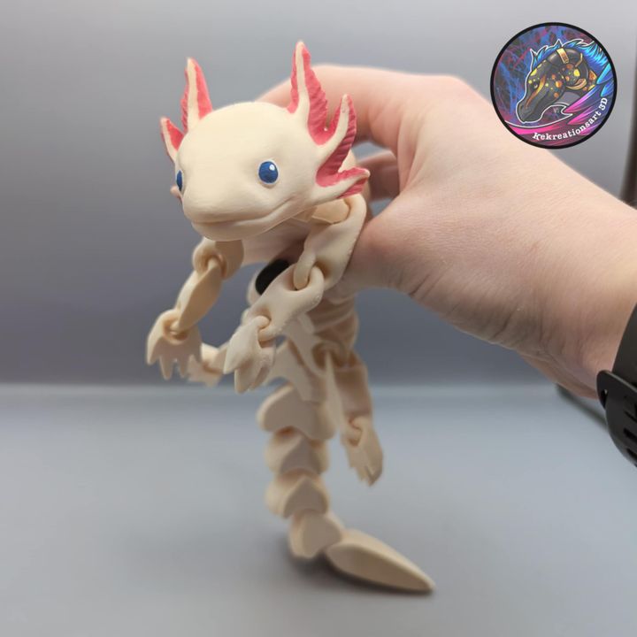 图片[3]-Kirsten M 蝾螈-3D合纵社-3D打印模型STL格式3mf格式免费下载！