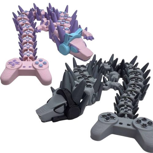 Steven Wolf Studio NO:021   游戏龙-3D合纵社-3D打印模型STL格式3mf格式免费下载！