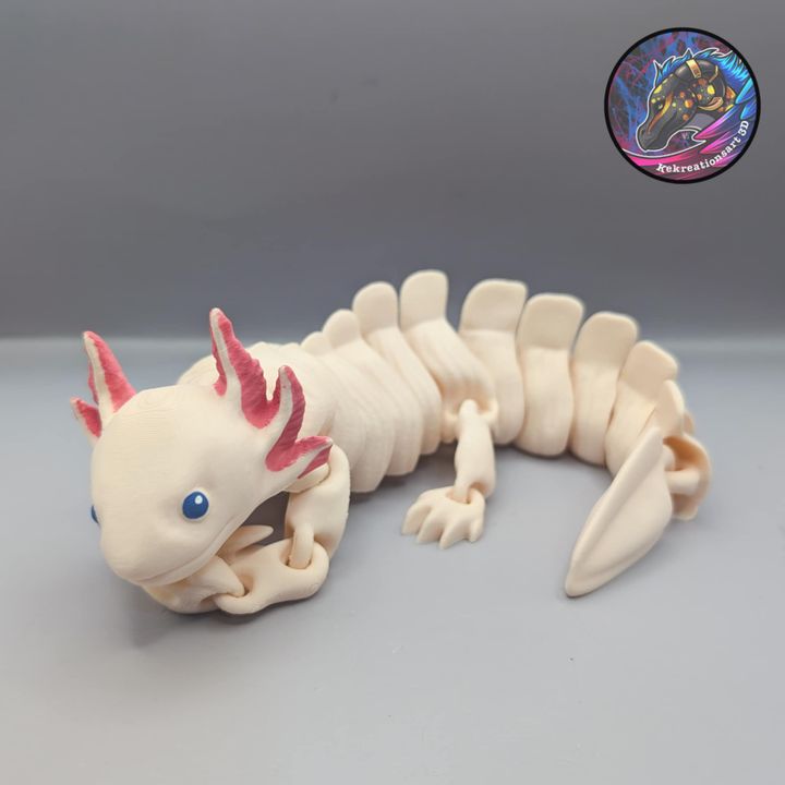 Kirsten M 蝾螈-3D合纵社-3D打印模型STL格式3mf格式免费下载！