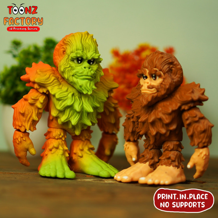 图片[4]-Toonz Factory 大脚怪-3D合纵社-3D打印模型STL格式3mf格式免费下载！