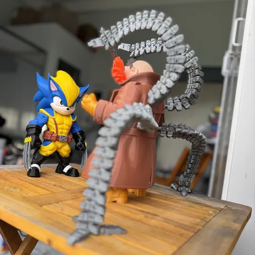 图片[4]-DecorMasterNO:064 蛋章鱼博士-3D合纵社-3D打印模型STL格式3mf格式免费下载！