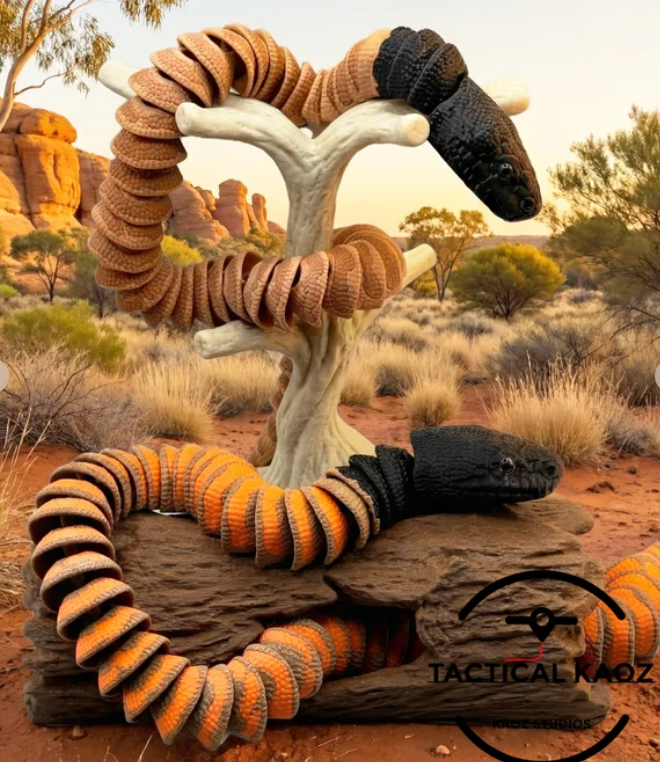 Tactical Kaoz NO:041 黑头蟒蛇-3D合纵社-3D打印模型STL格式3mf格式免费下载！