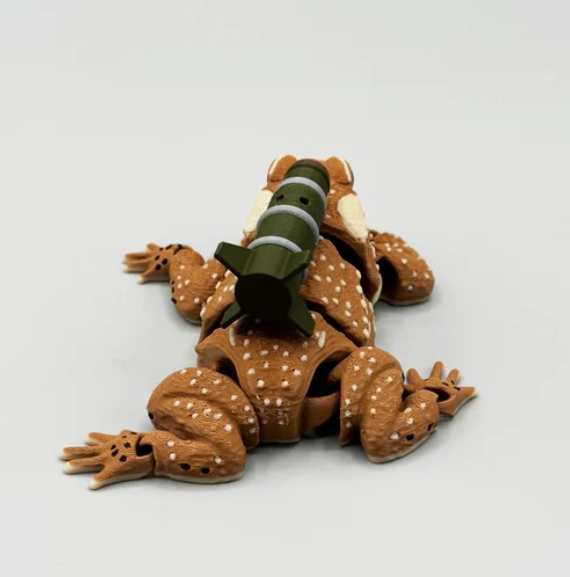 图片[4]-Tactical Kaoz NO:037 导弹蟾蜍-3D合纵社-3D打印模型STL格式3mf格式免费下载！