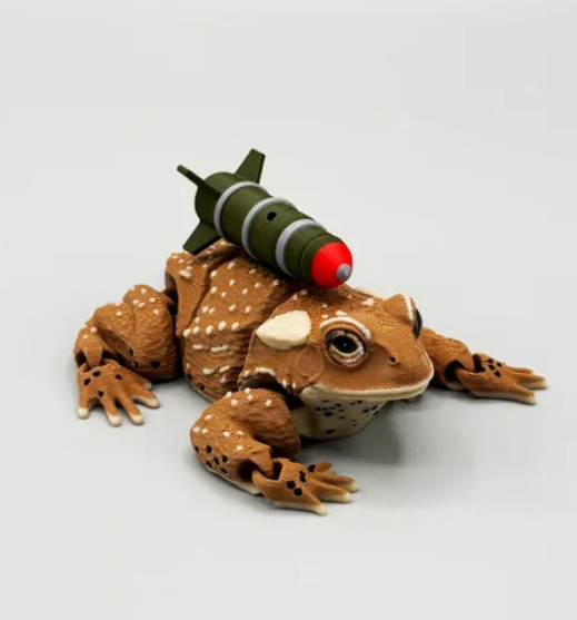 图片[3]-Tactical Kaoz NO:037 导弹蟾蜍-3D合纵社-3D打印模型STL格式3mf格式免费下载！