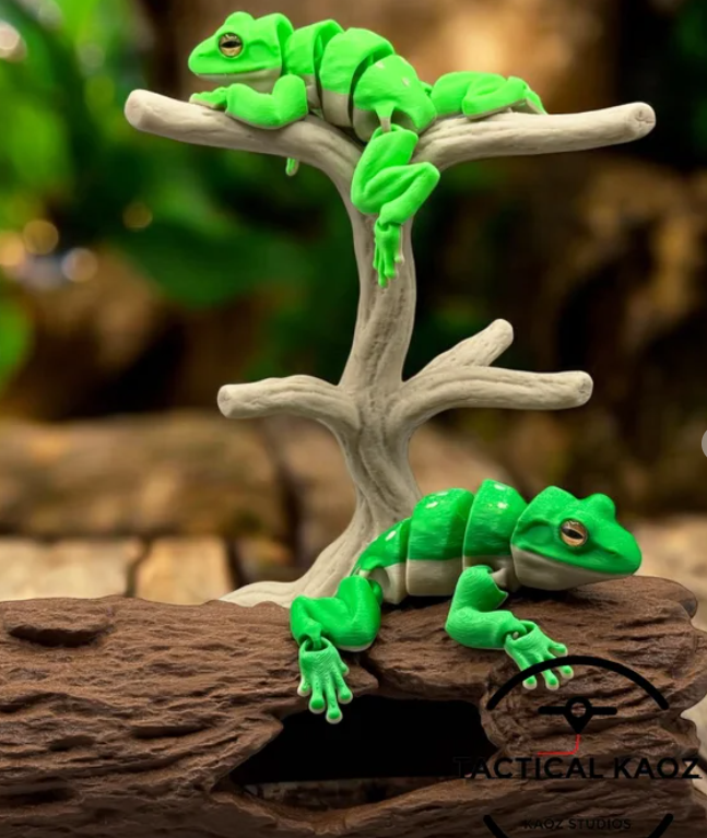 Tactical Kaoz NO:034 树蛙-3D合纵社-3D打印模型STL格式3mf格式免费下载！