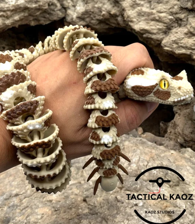 Tactical Kaoz NO:019 角蝰蛇-3D合纵社-3D打印模型STL格式3mf格式免费下载！