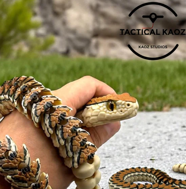 Tactical Kaoz NO:050 响尾蛇-3D合纵社-3D打印模型STL格式3mf格式免费下载！