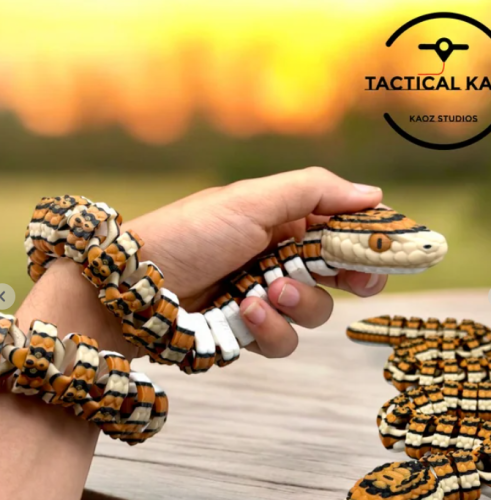 Tactical Kaoz NO:051柔韧蝮蛇-3D合纵社-3D打印模型STL格式3mf格式免费下载！