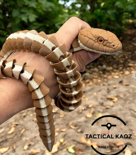 Tactical Kaoz NO:009 束带蛇-3D合纵社-3D打印模型STL格式3mf格式免费下载！