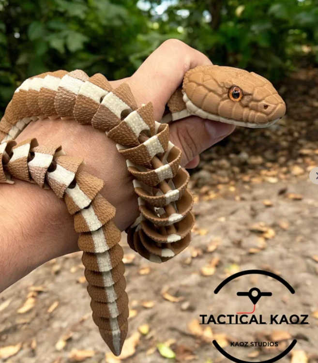 Tactical Kaoz NO:009 束带蛇-3D合纵社-3D打印模型STL格式3mf格式免费下载！