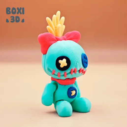 图片[3]-BOXI3D NO:042 莉萝与史迪奇-3D合纵社-3D打印模型STL格式3mf格式免费下载！