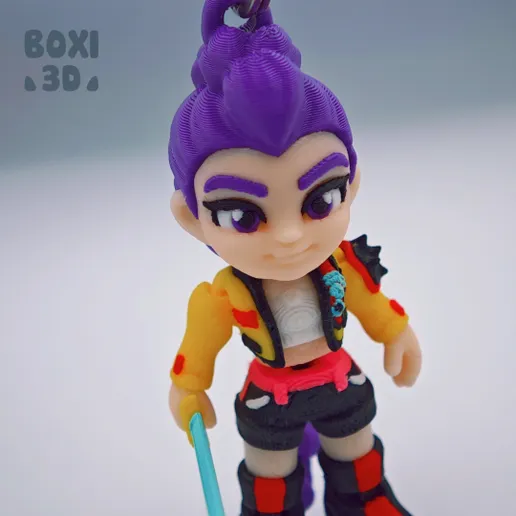 图片[2]-BOXI3D NO:060 恶魔猎人 鲁米-3D合纵社-3D打印模型STL格式3mf格式免费下载！