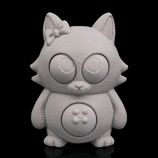 图片[3]-咕噜猫咪-3D合纵社-3D打印模型STL格式3mf格式免费下载！