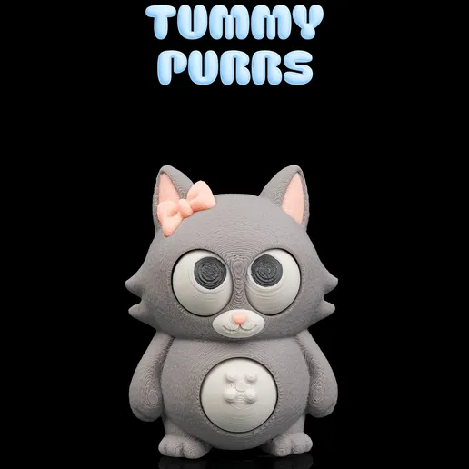 图片[2]-咕噜猫咪-3D合纵社-3D打印模型STL格式3mf格式免费下载！