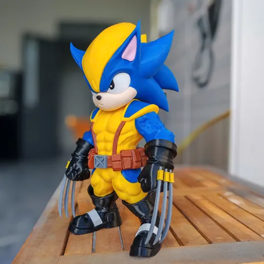 图片[3]-DecorMasterNO:038 索尼克金刚狼-3D合纵社-3D打印模型STL格式3mf格式免费下载！