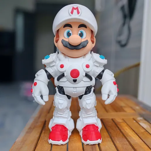 DecorMasterNO:041 太空人马里奥-3D合纵社-3D打印模型STL格式3mf格式免费下载！
