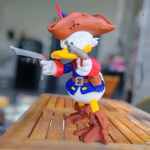 图片[3]-DecorMasterNO:047 马里奥 唐老鸭船长-3D合纵社-3D打印模型STL格式3mf格式免费下载！
