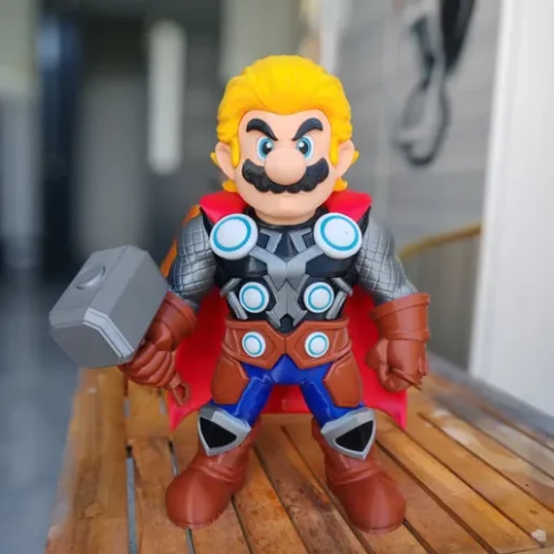 DecorMasterNO:050 马里奥雷神-3D合纵社-3D打印模型STL格式3mf格式免费下载！