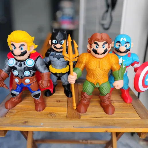 图片[2]-DecorMasterNO:051 马里奥海王-3D合纵社-3D打印模型STL格式3mf格式免费下载！