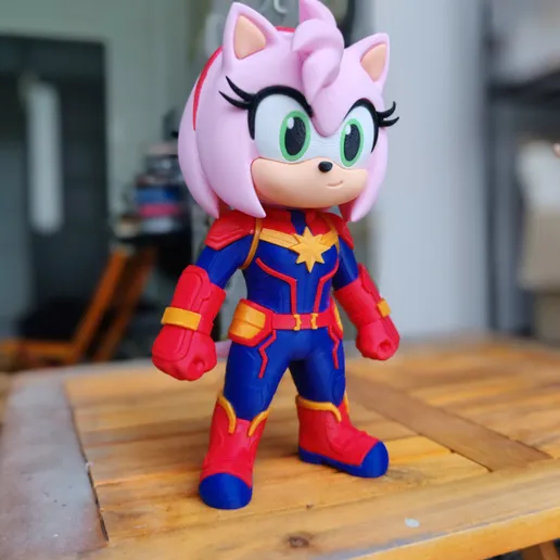 图片[2]-DecorMasterNO:058 艾米·罗斯船长-3D合纵社-3D打印模型STL格式3mf格式免费下载！