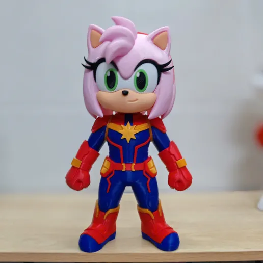 图片[3]-DecorMasterNO:058 艾米·罗斯船长-3D合纵社-3D打印模型STL格式3mf格式免费下载！