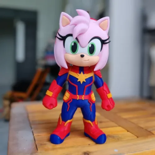 DecorMasterNO:058 艾米·罗斯船长-3D合纵社-3D打印模型STL格式3mf格式免费下载！