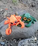 Markus3D  卡通蝎子-3D合纵社-3D打印模型STL格式3mf格式免费下载！