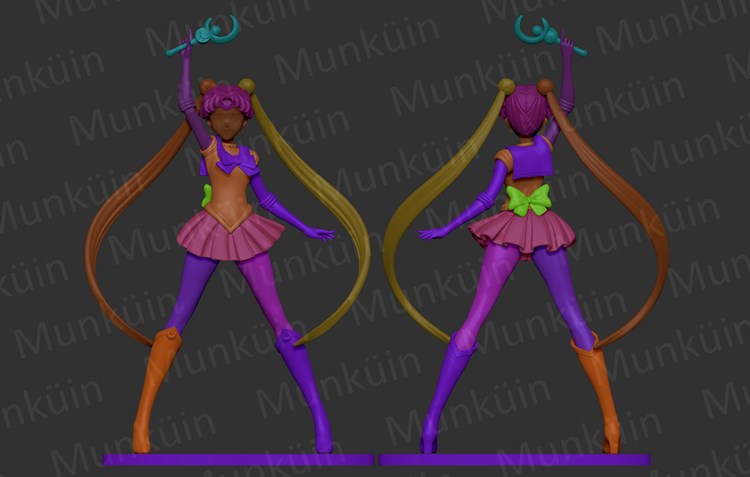 图片[2]-【美少女战士】风野兔-3D合纵社-3D打印模型STL格式3mf格式免费下载！