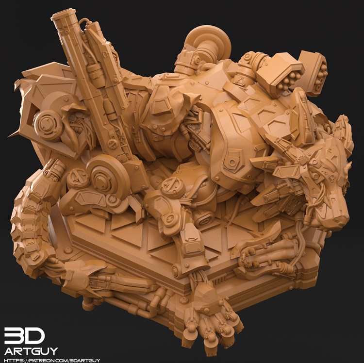 图片[4]-【战斗天使】阿丽塔-3D合纵社-3D打印模型STL格式3mf格式免费下载！