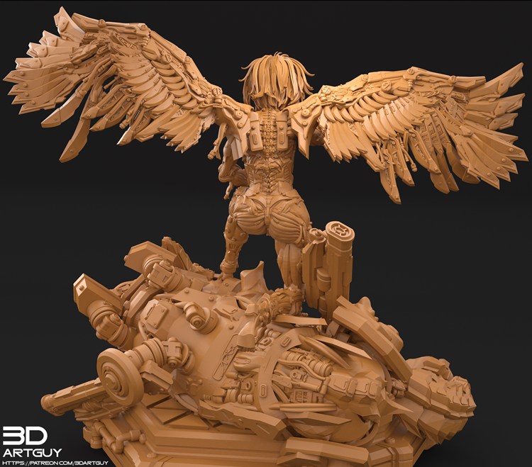 图片[5]-【战斗天使】阿丽塔-3D合纵社-3D打印模型STL格式3mf格式免费下载！