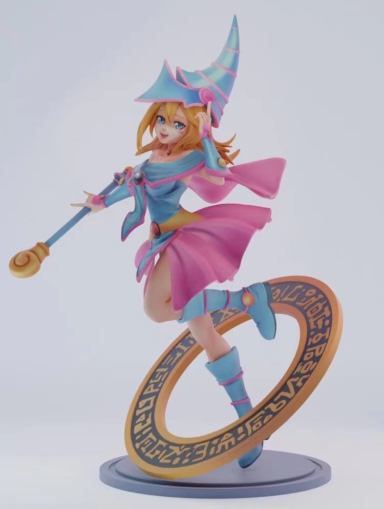 【游戏王】黑魔导女孩-3D合纵社-3D打印模型STL格式3mf格式免费下载！