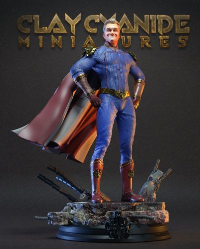 【黑袍纠察队】祖国人-3D合纵社-3D打印模型STL格式3mf格式免费下载！