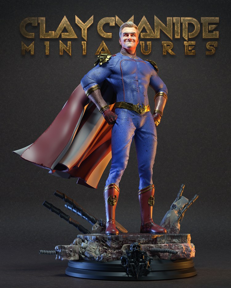 【黑袍纠察队】祖国人-3D合纵社-3D打印模型STL格式3mf格式免费下载！