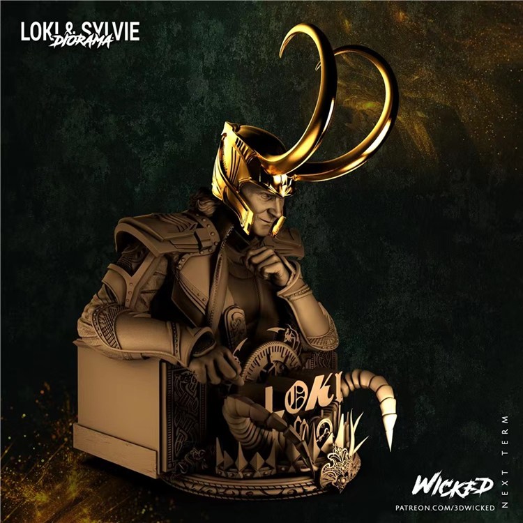 图片[3]-洛基半身像-3D合纵社-3D打印模型STL格式3mf格式免费下载！